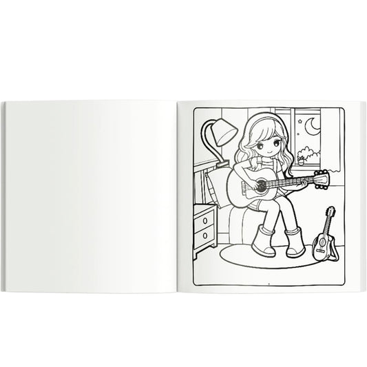 Cute & Comfy | Momentos das Meninas | Edição Luxo | 12 Lápis de Cor