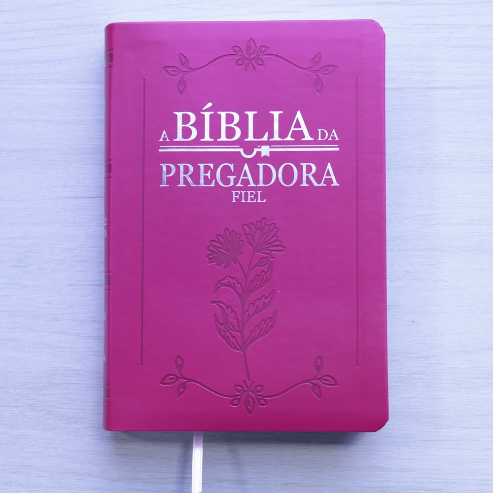 Bíblia da Pregadora Fiel | Full Color | ARC | Capa Luxo Pink