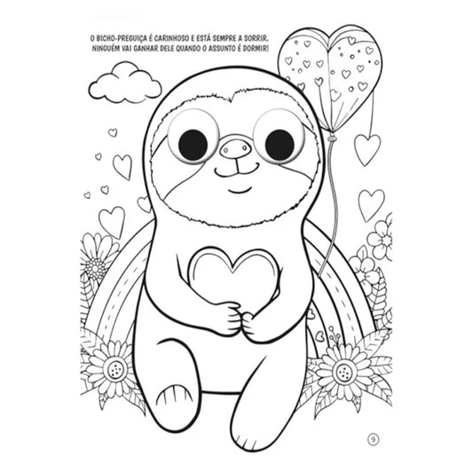 Colorindo no Mundo dos Animais da Selva | Colorir Com Olhinhos