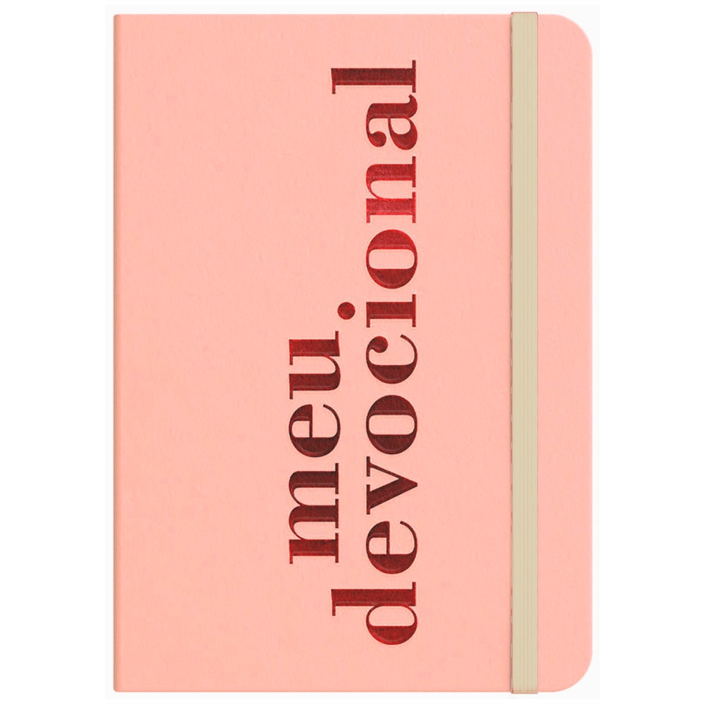 Moleskine | Meu Devocional | Rosa | Viviane Martinello