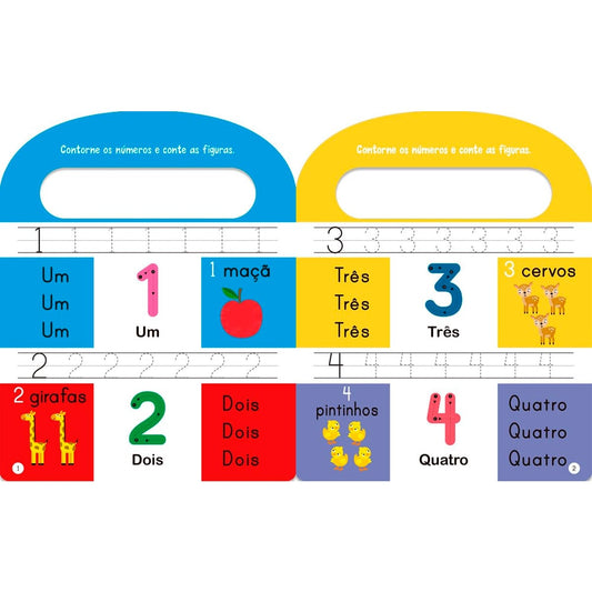 Vamos Aprender os Números | Com Caneta Que Escreve e Apaga | Idade 3+