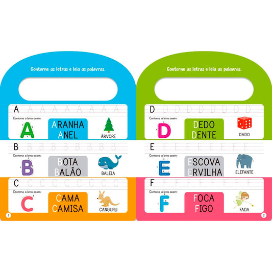 Vamos Aprender as Letras | Com Caneta Que Escreve e Apaga | Idade 3+