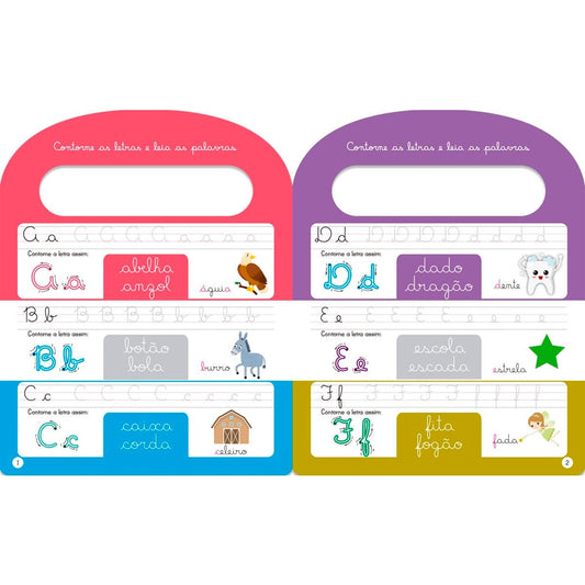 Vamos Aprender Letra Cursiva | Com Caneta Que Escreve e Apaga | Idade 3+