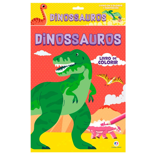 Livro Fantoche Dinossauros