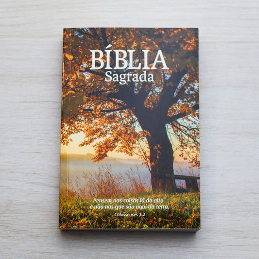Bíblia Sagrada Outono | NAA | Letra Normal | Capa Brochura
