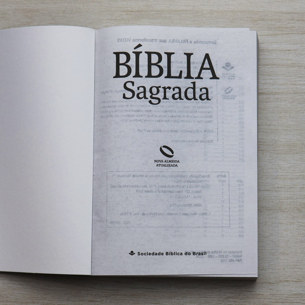 Bíblia Sagrada Outono | NAA | Letra Normal | Capa Brochura