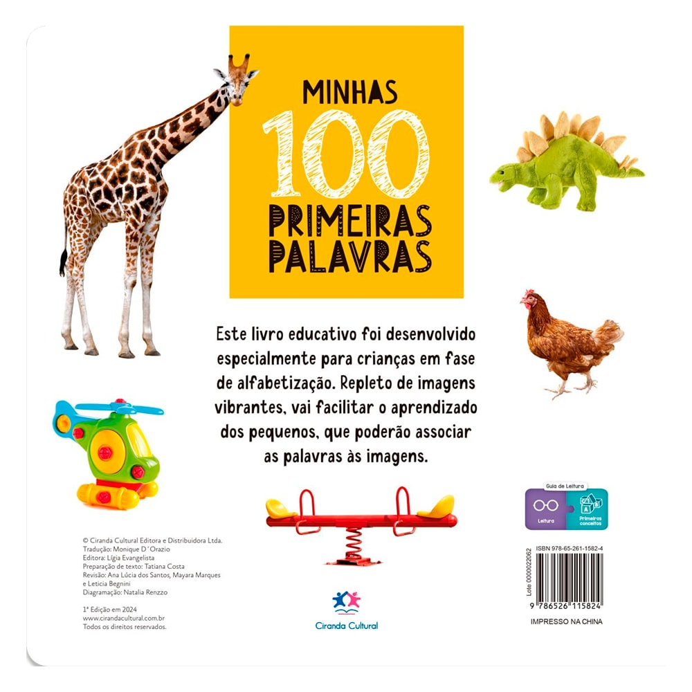 Minhas 100 Primeiras Palavras | Com Abas