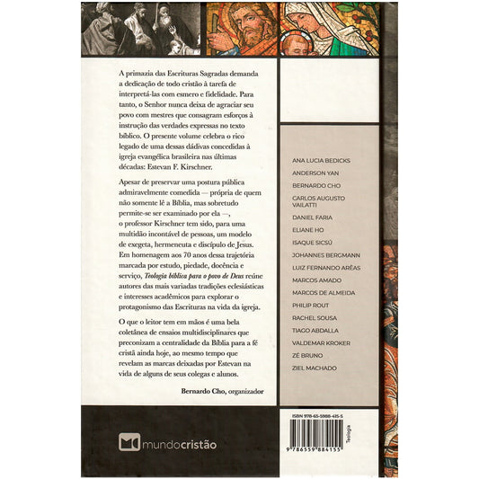 Teologia Bíblica Para o Povo de Deus | Bernardo Cho