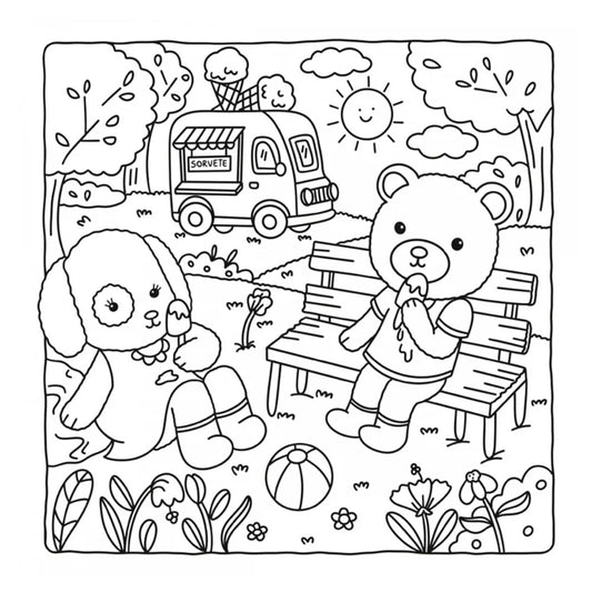 Comfy Goods | Cute Home | Livro de Colorir