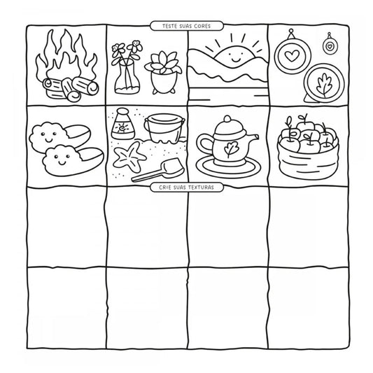 Comfy Goods | Cozy Capybaras | Livro de Colorir