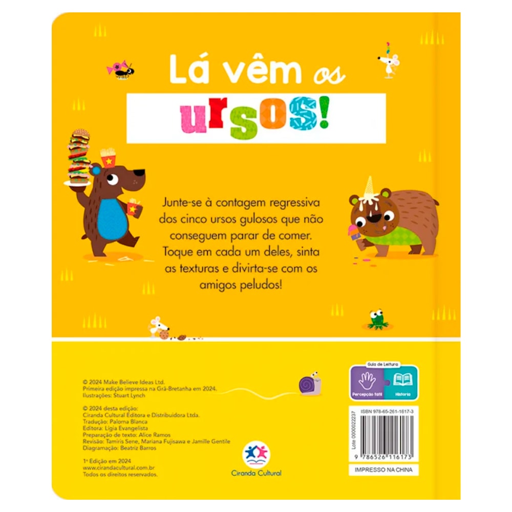 Toque e Sinta | Lá Vêm os Ursos!