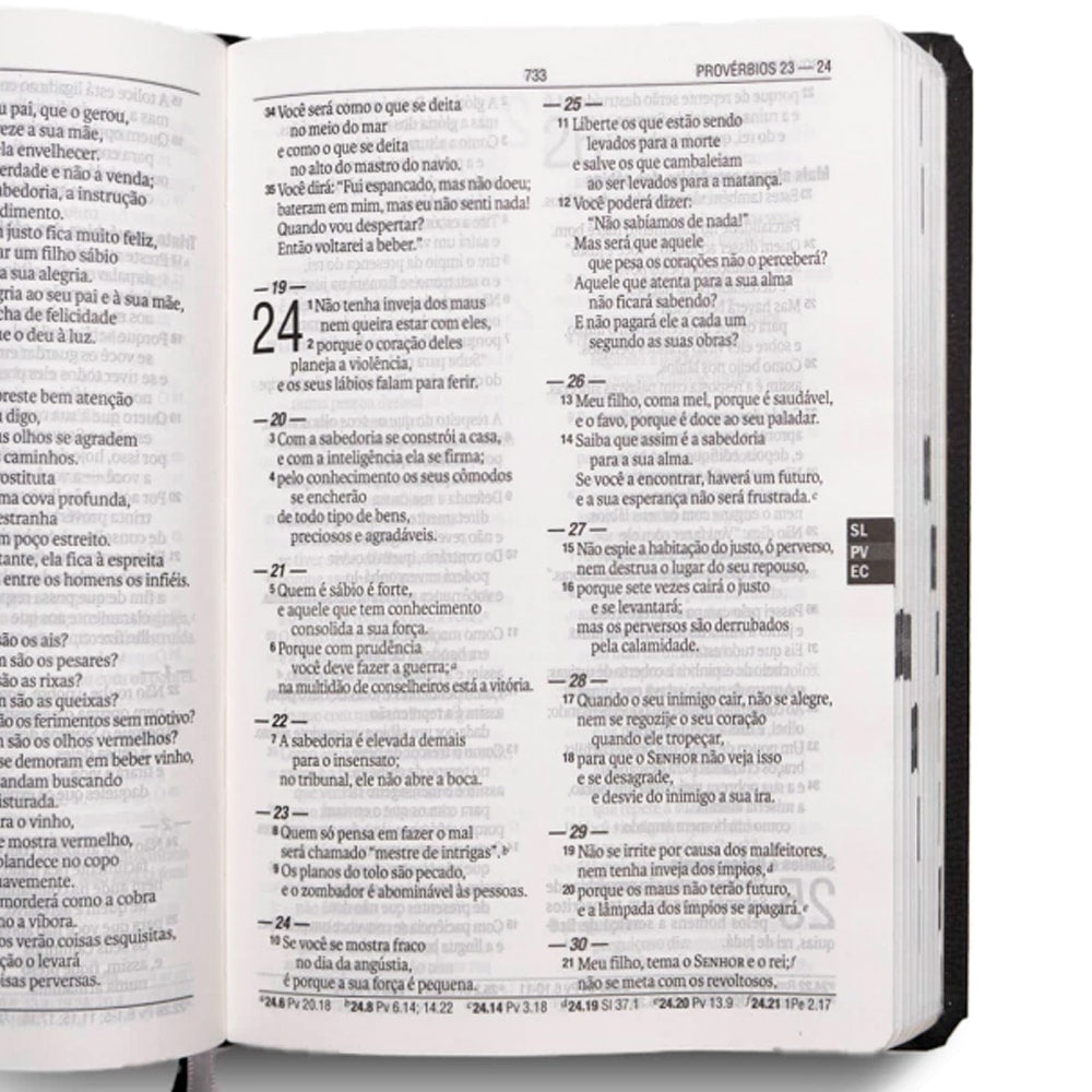 Bíblia Sagrada | Dom de Deus | Letra Grande | Cinza