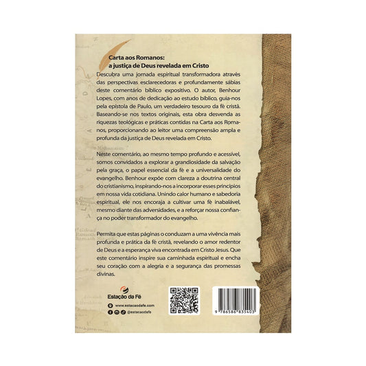 Carta aos Romanos | Comentários Expositivos | Benhour Lopes