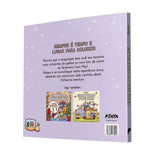 Cantinhos Bonitinhos | Cozy Corner | Livro de Colorir Coco Wyo