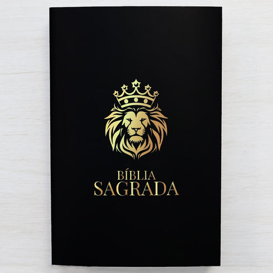 Bíblia Sagrada Leão Coroado | NVI | Capa Brochura
