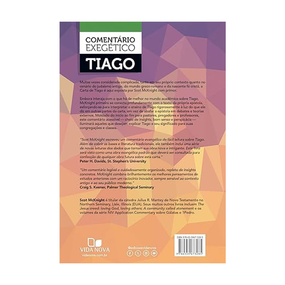 Comentário Exegético Tiago | Scot Mcknight