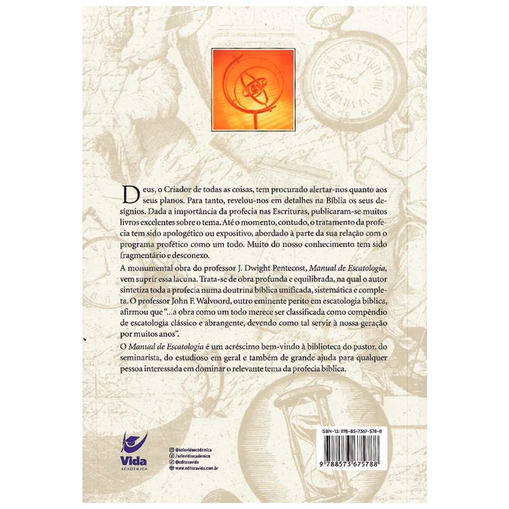 Manual De Escatologia | J. Dwight Pentecost