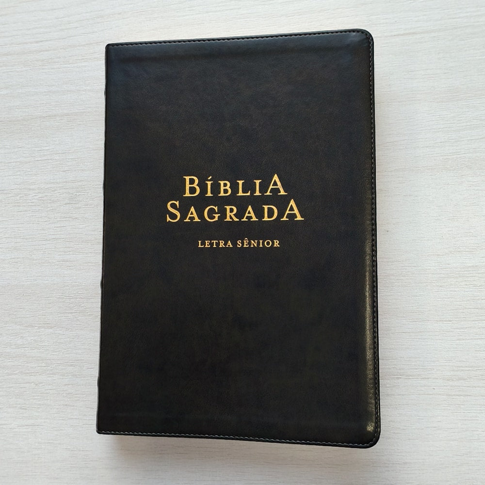 Bíblia Sagrada | NVI | Letra Sênior | Capa Preta