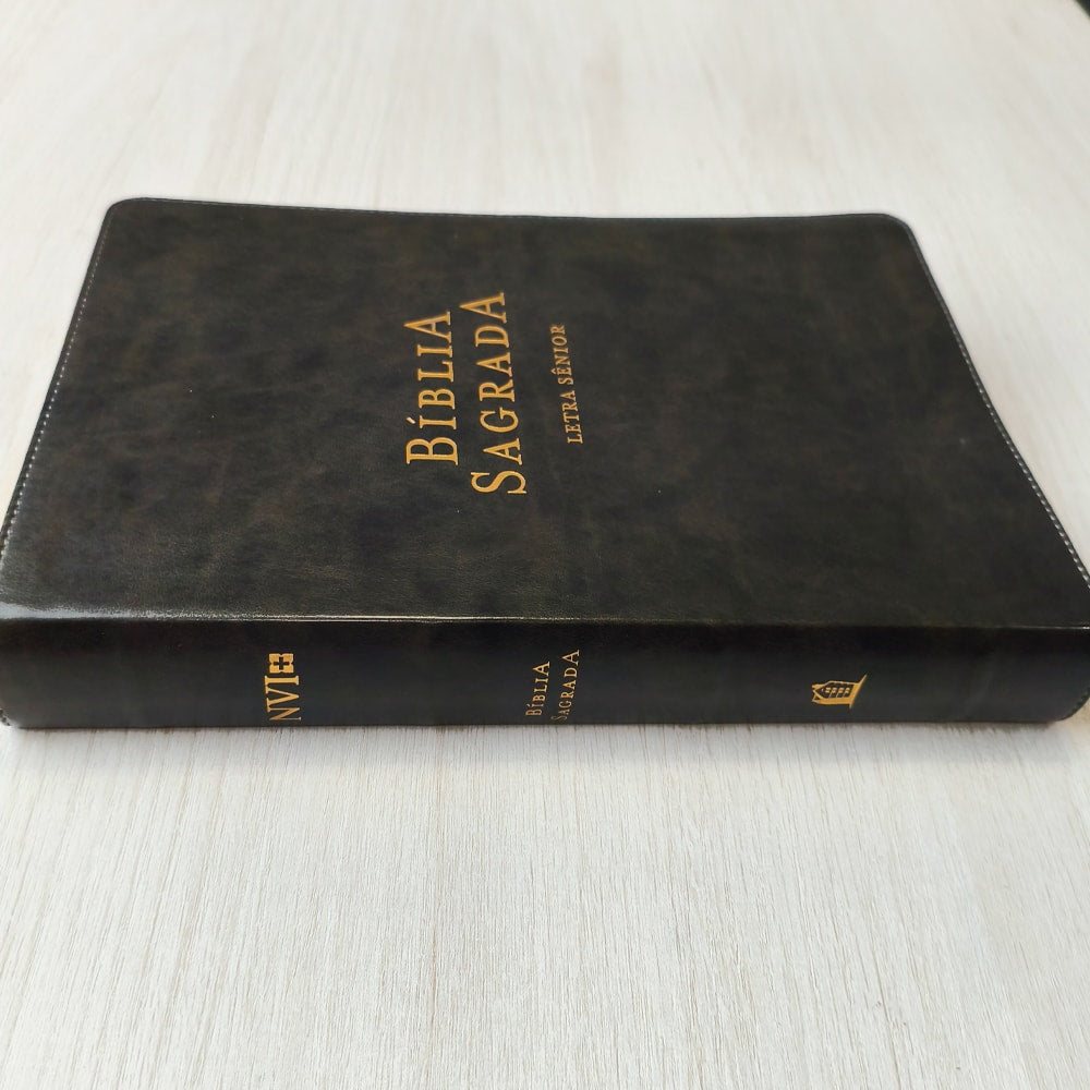 Bíblia Sagrada | NVI | Letra Sênior | Capa Preta