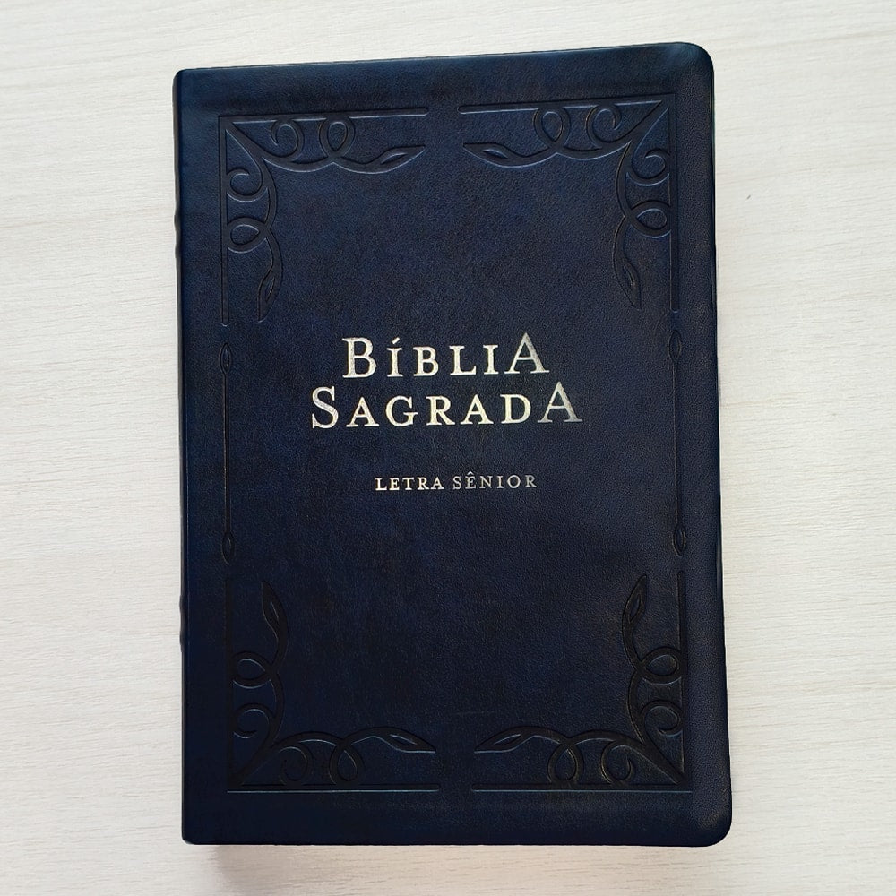 Bíblia Sagrada | NVI | Letra Sênior | Capa Azul