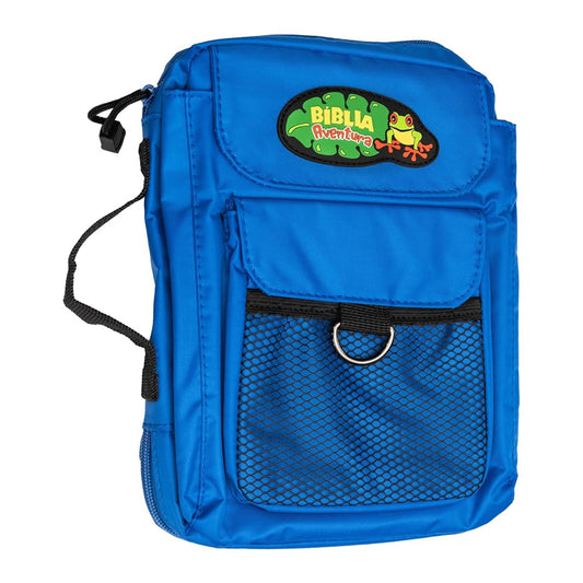 Bíblia Aventura Para Crianças | NVI | Capa Especial com Bolsa Azul