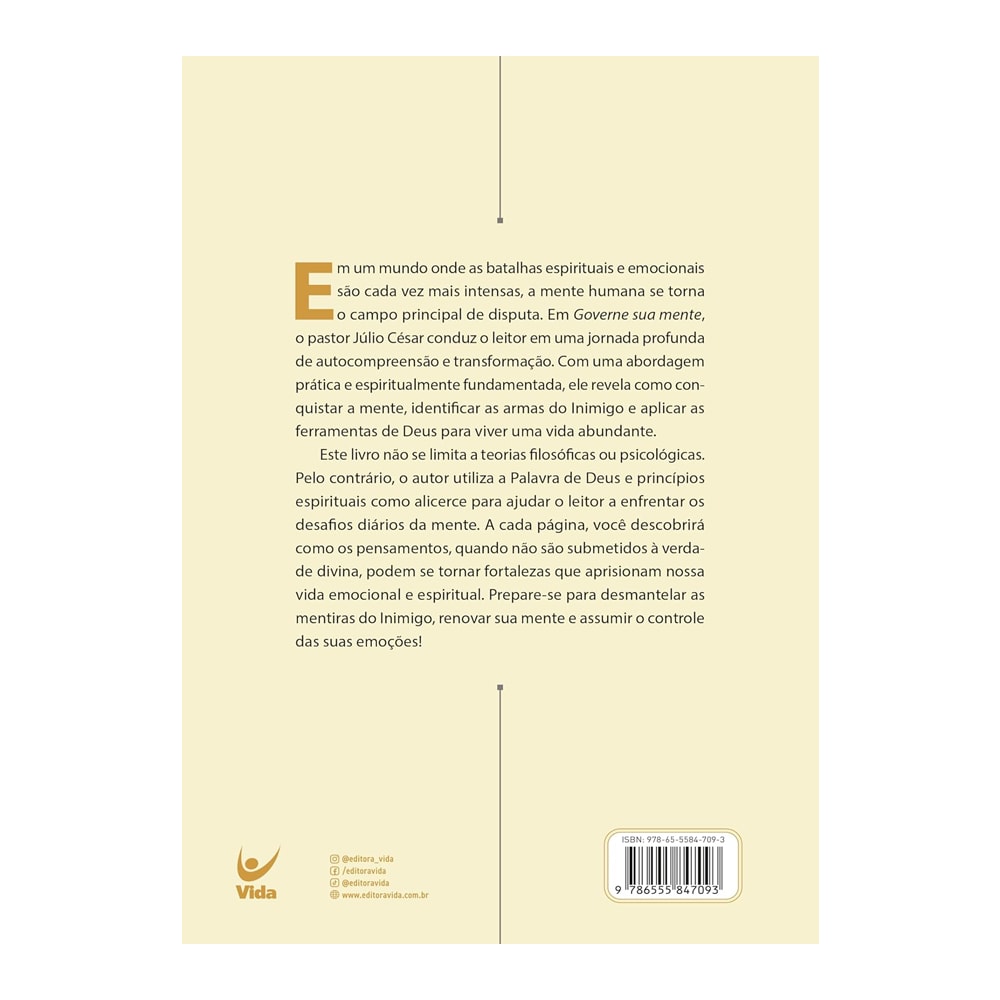 Governe Sua Mente | Júlio César