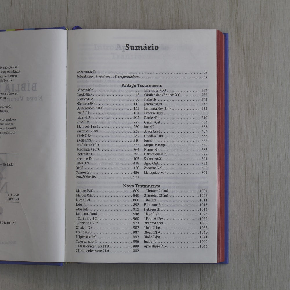 Bíblia Sagrada Isaías 55 | NVT | Capa Dura