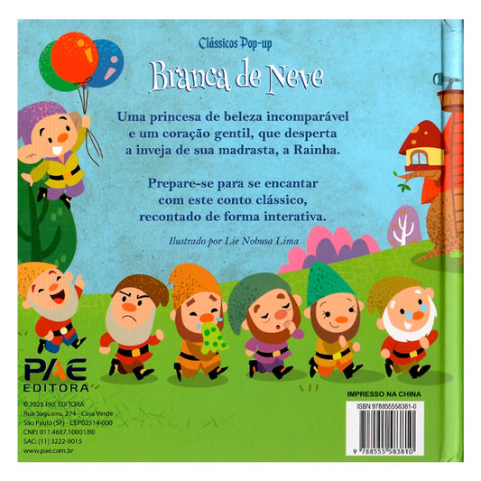 Clássicos Pop-up | Branca de Neve