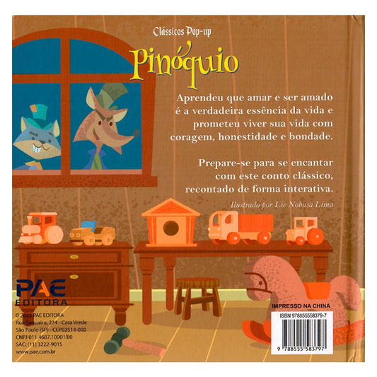 Clássicos Pop-up | Pinóquio