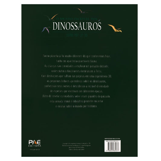 O Mundo Incrível dos Dinossauros | Pop-up 3D