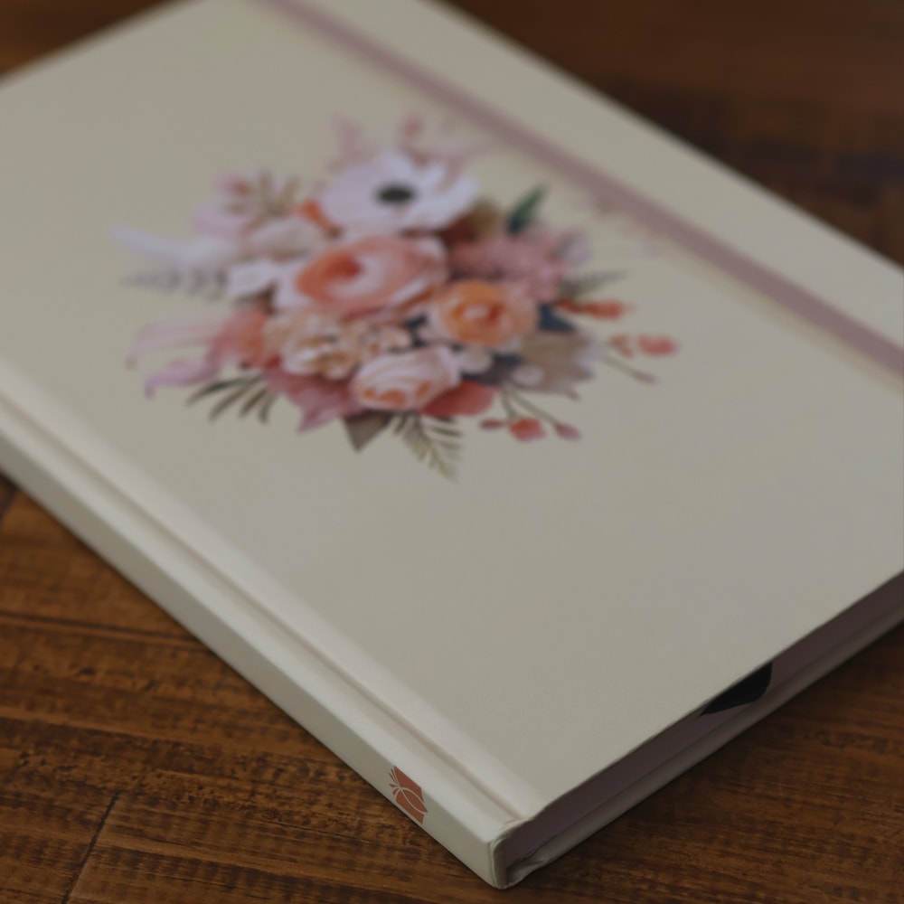 Caderno Moleskine | Com Pauta | Capa Buquê de Flores