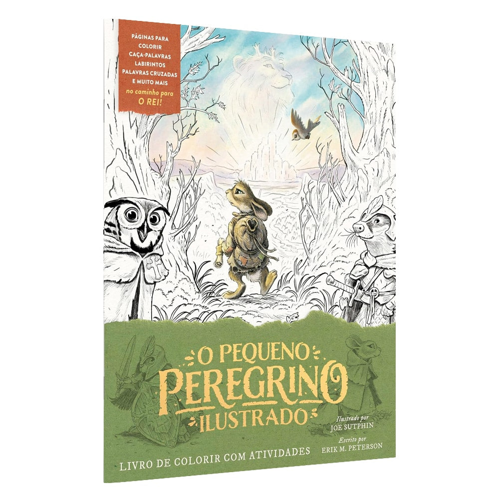 O Pequeno Peregrino Ilustrado | Livro Para Colorir | Erik M. Peterson