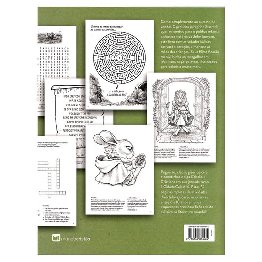 O Pequeno Peregrino Ilustrado | Livro Para Colorir | Erik M. Peterson