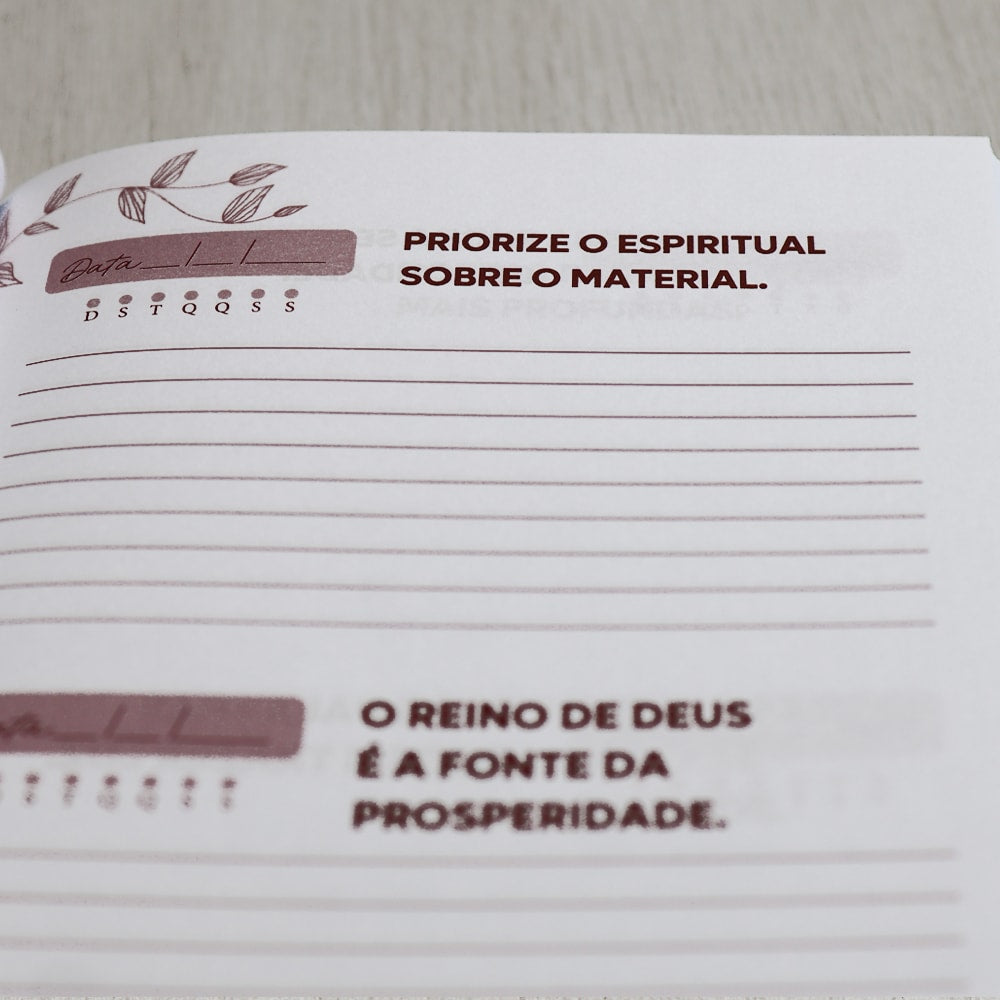 Livro Planner | Conversa com Deus Pai