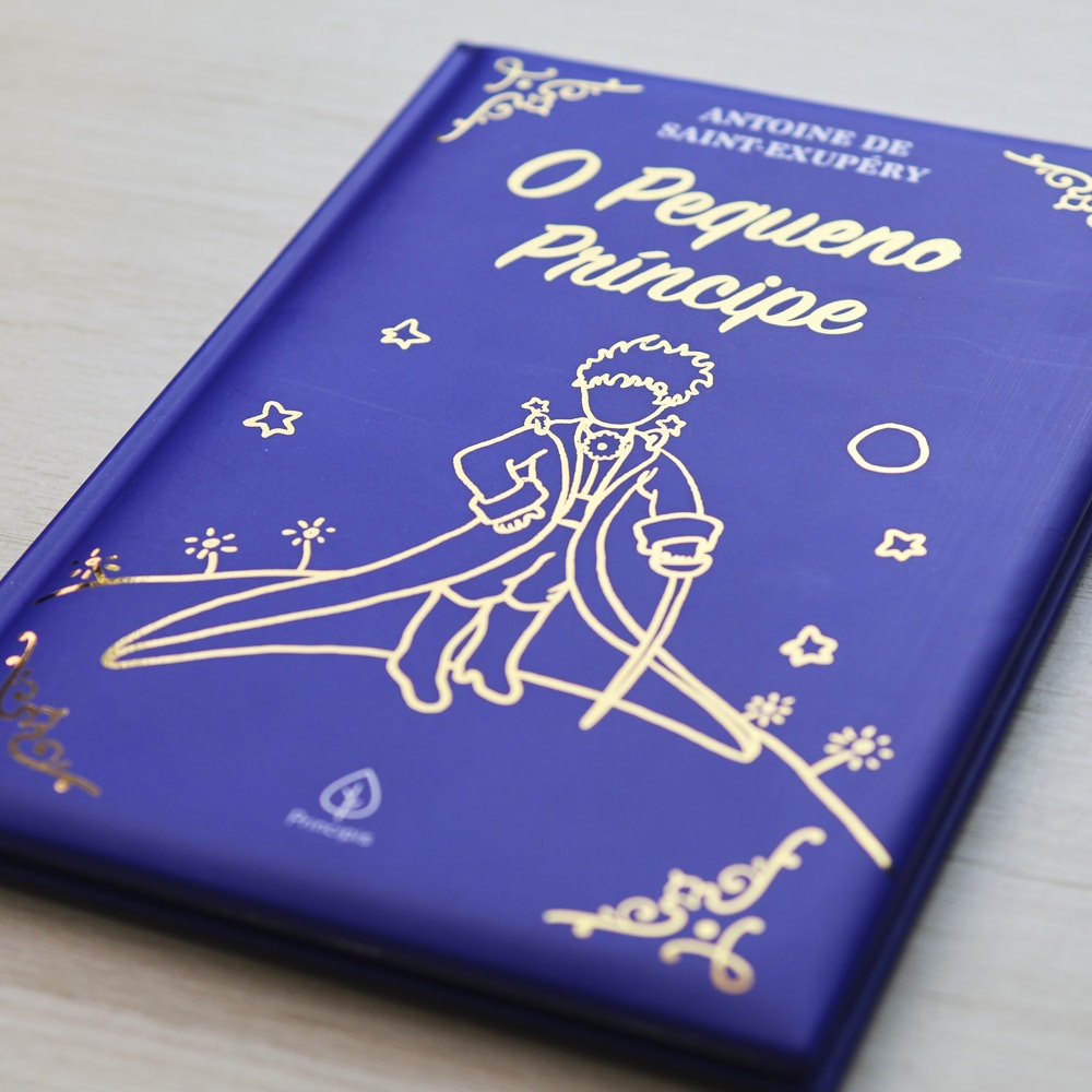 O Pequeno Príncipe | Capa Almofadada Azul