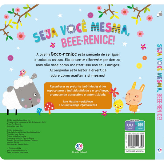 Seja voce mesma, Beee-renice!