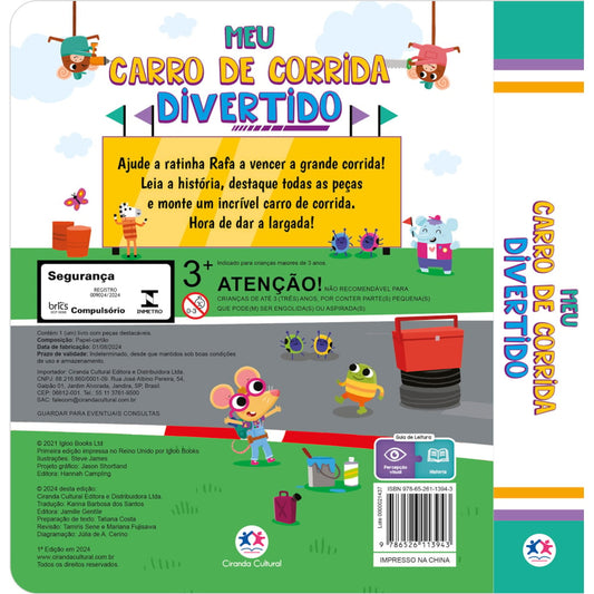 Meu carro de corrida divertido