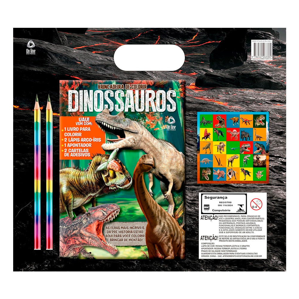 Brincadeira de Colorir | Dinossauros