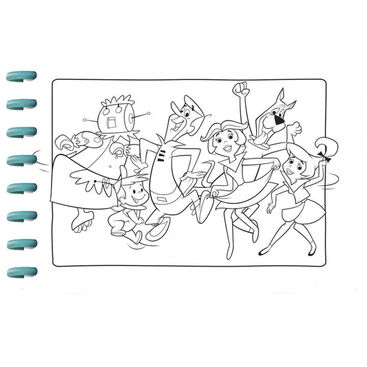 Cute e Comfy Hanna-Barbera | Livro de Colorir com Disco | Edição 09