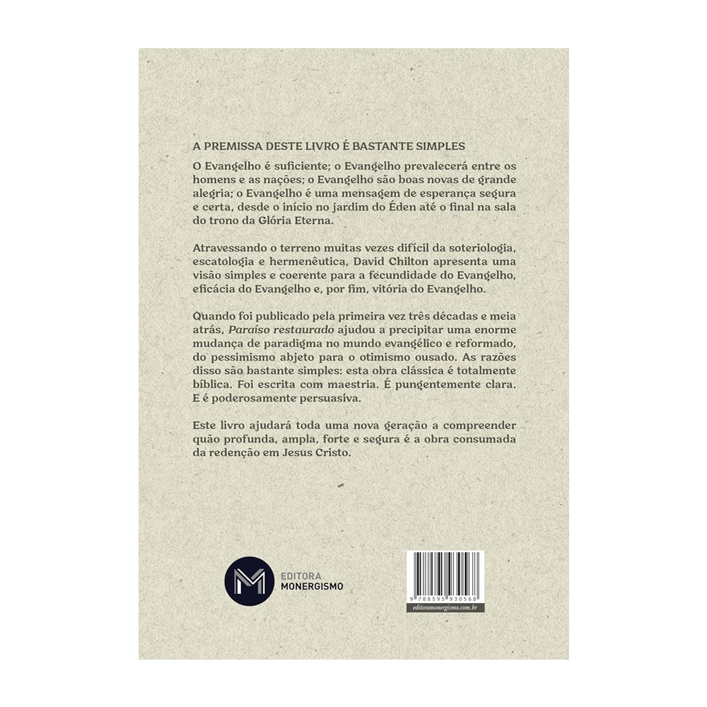 Paraíso Restaurado | David Chilton