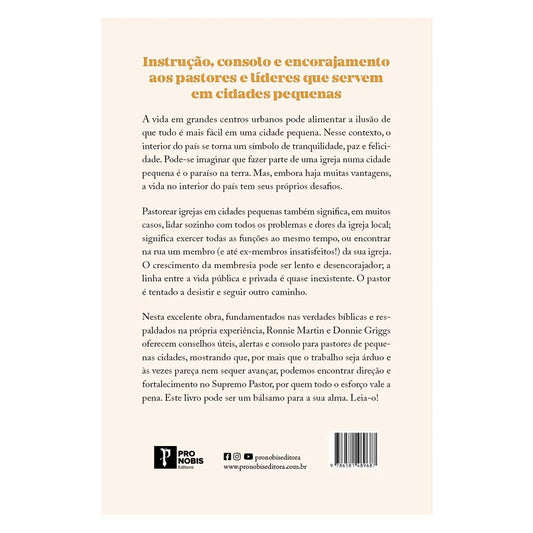 Pastoreando Pequenas Cidades | Ronnie Martin e Donnie Griggs