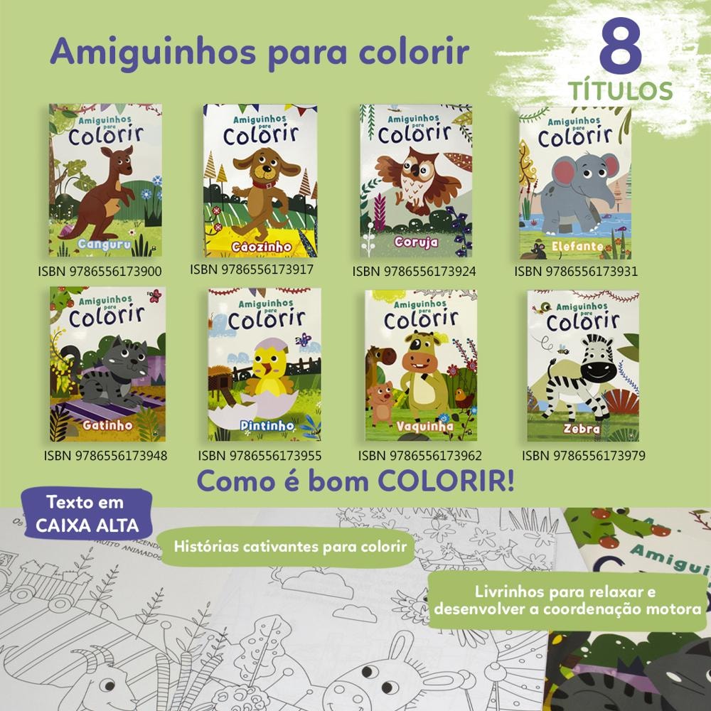 AMIGUINHOS PARA COLORIR: CORUJA