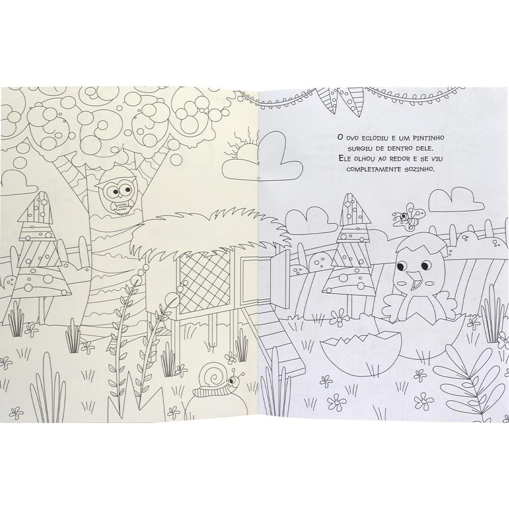 AMIGUINHOS PARA COLORIR: PINTINHO