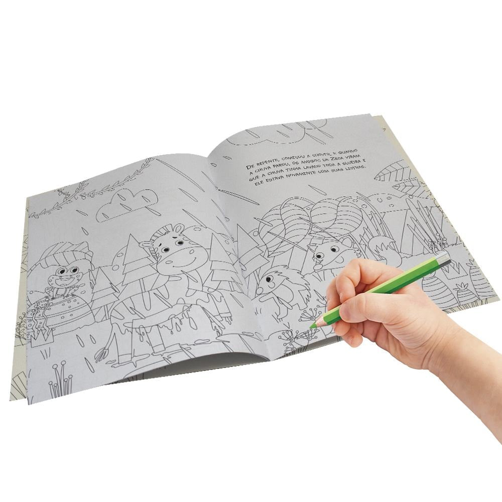 Amiguinhos para Colorir: Zebra | Todolivro