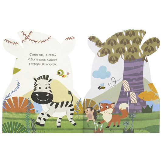 AMIGUINHOS RECORTADOS II: ZEBRA