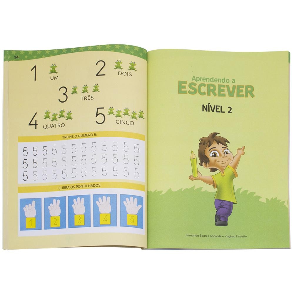 "APRENDA EM CASA APRENDENDO A ESCREVER
"