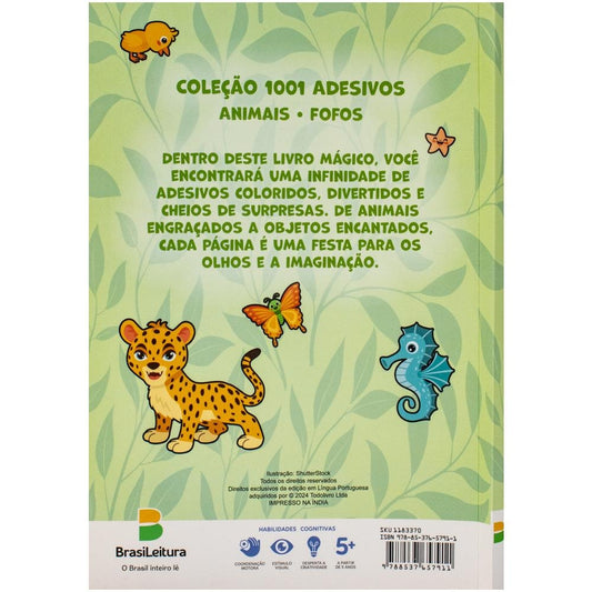 "1001 ADESIVOS: ANIMAIS
"