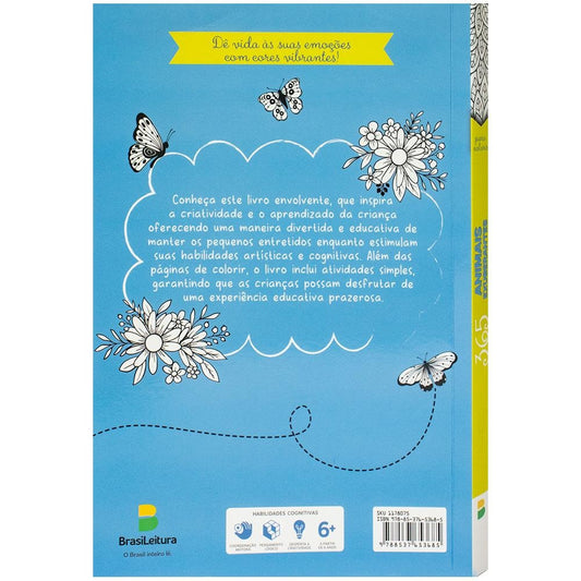 365 ANIMAIS EXUBERANTES PARA COLORIR