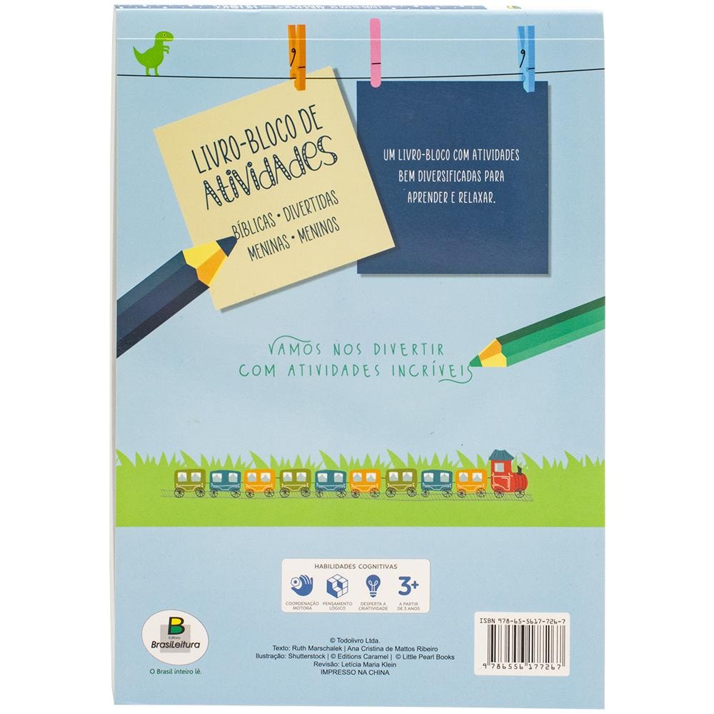 LIVRO-BLOCO DE ATIVIDADES... MENINOS