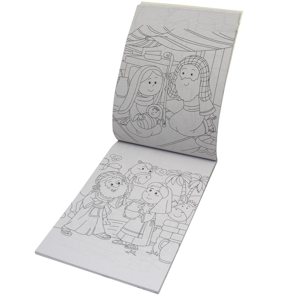 "LIVRO-BLOCO DE COLORIR: AVENTURAS BIBLICAS
"